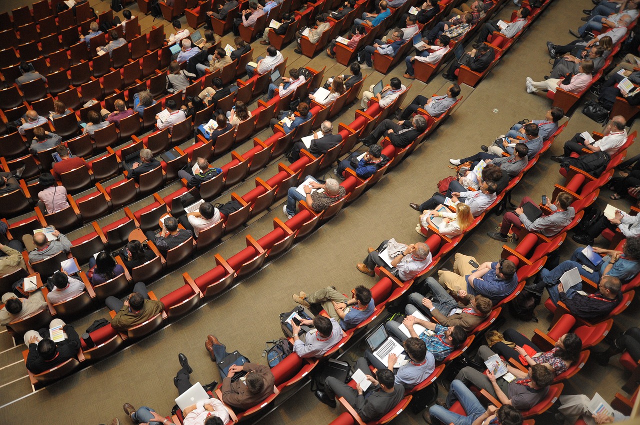 event, auditorium, conference